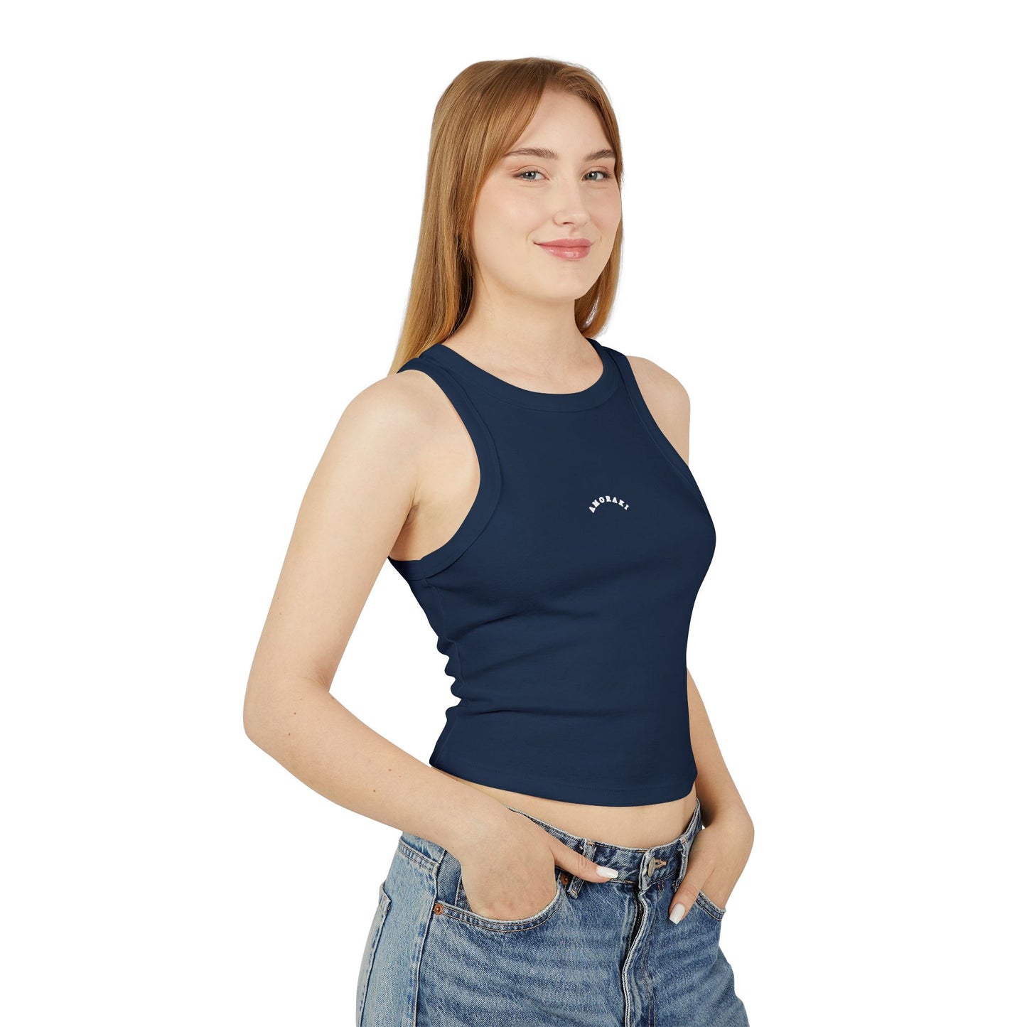 Tank Top Racer - Women's Micro Rib