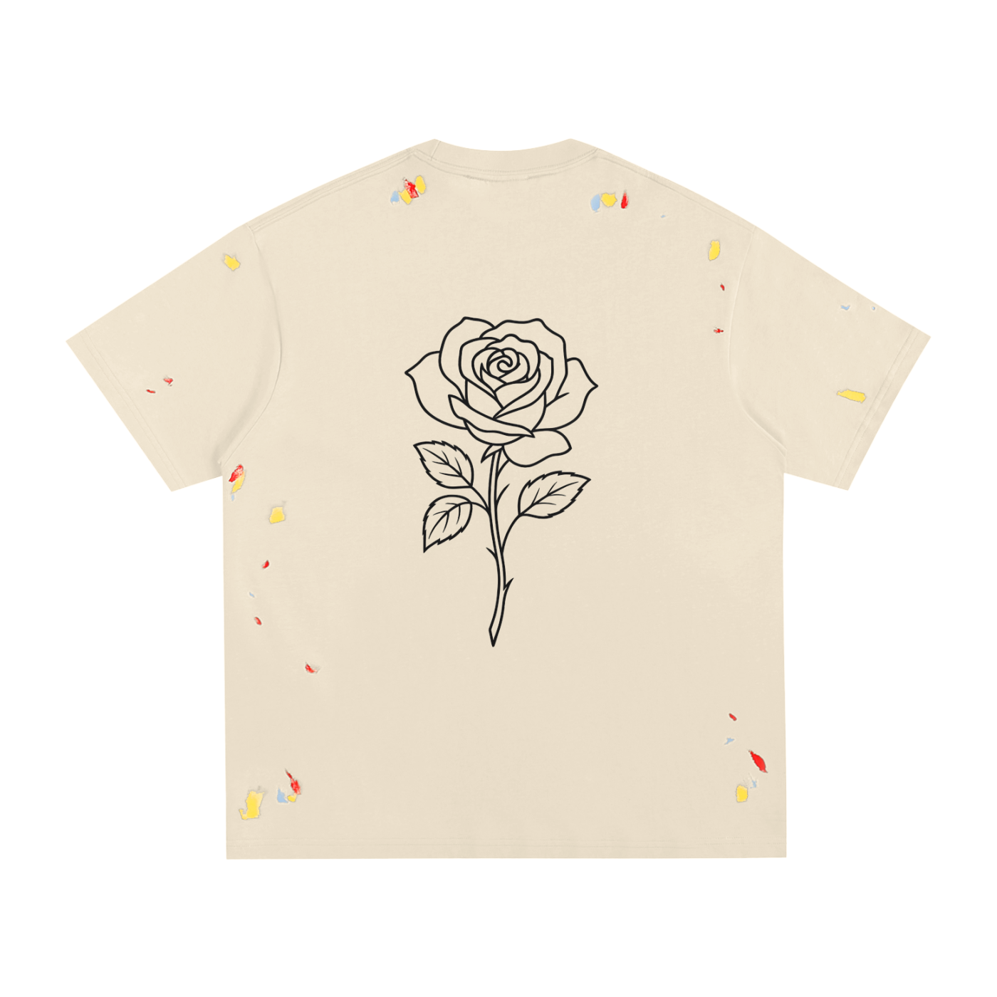 AMORAKI PAINT SPLATTER TEE
