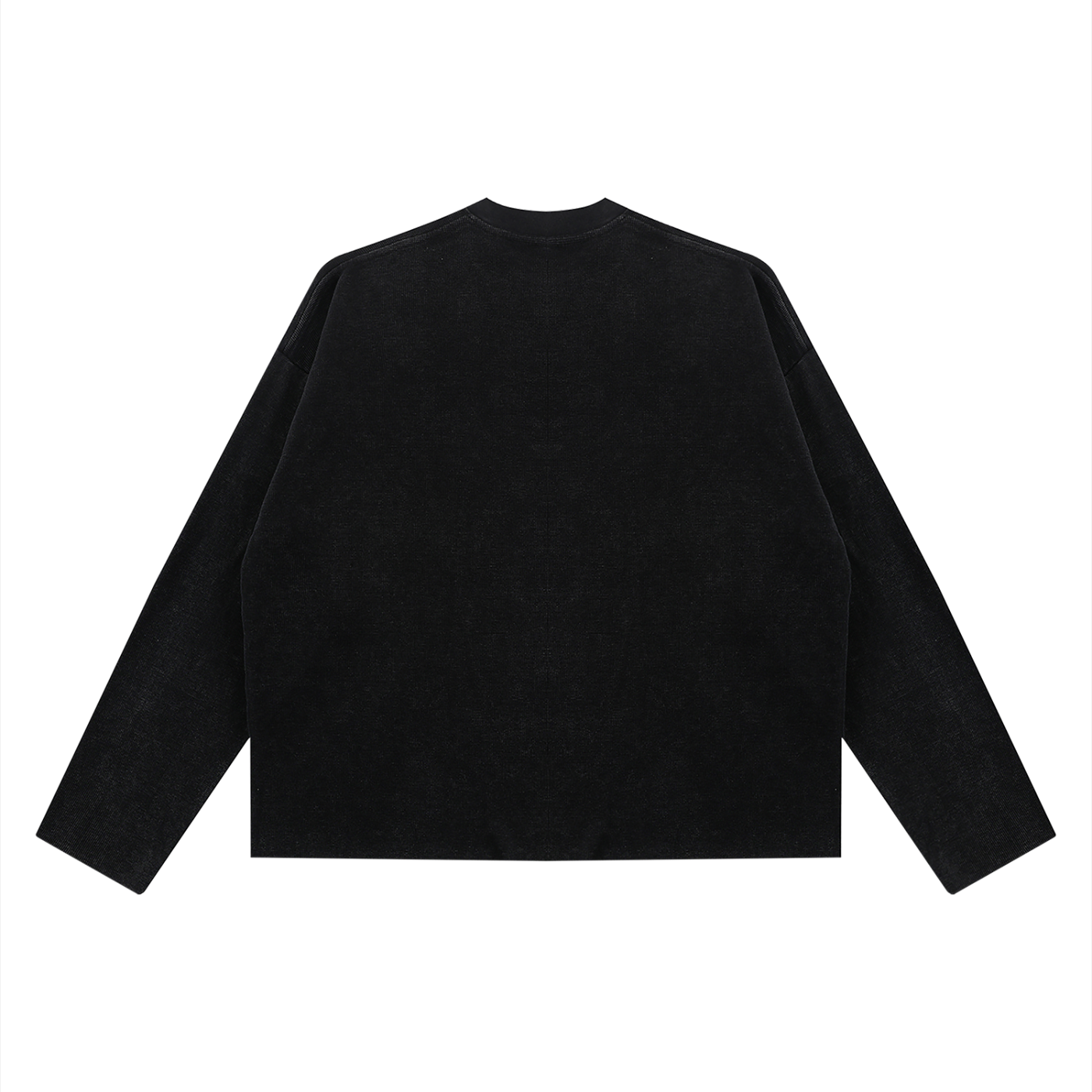 AMORAKI VINTAGE WASH WAFFLE BOXY TEE