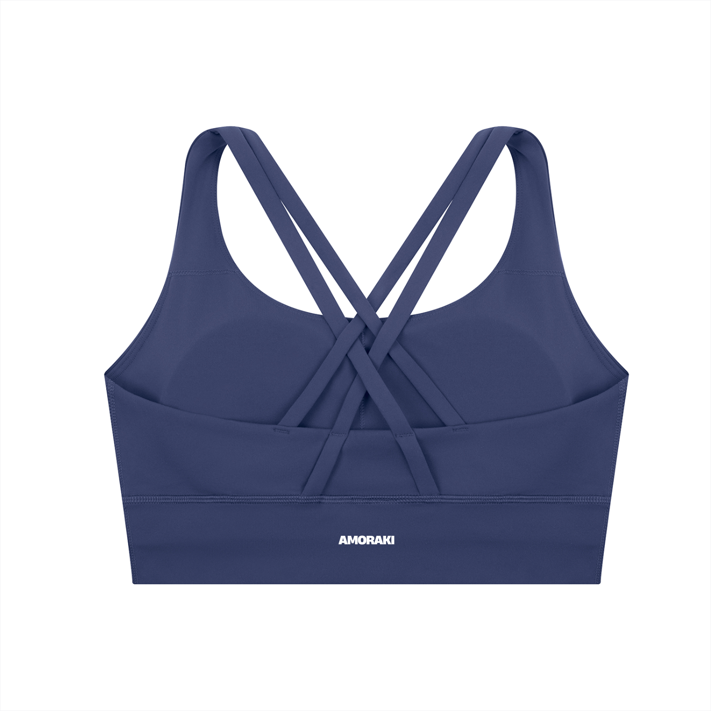 AMORAKI WOMEN'S CRISS-CROSS SPORTS BRA