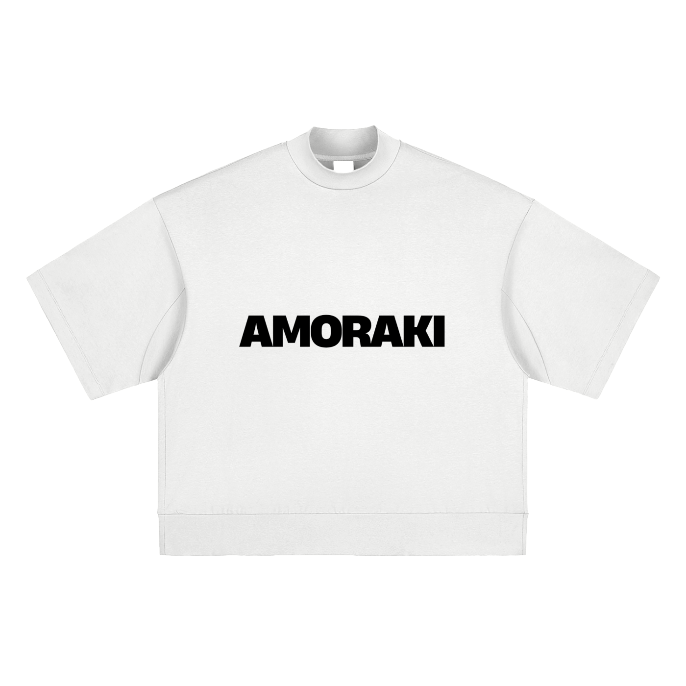 AMORAKI MOCK NECK TEE