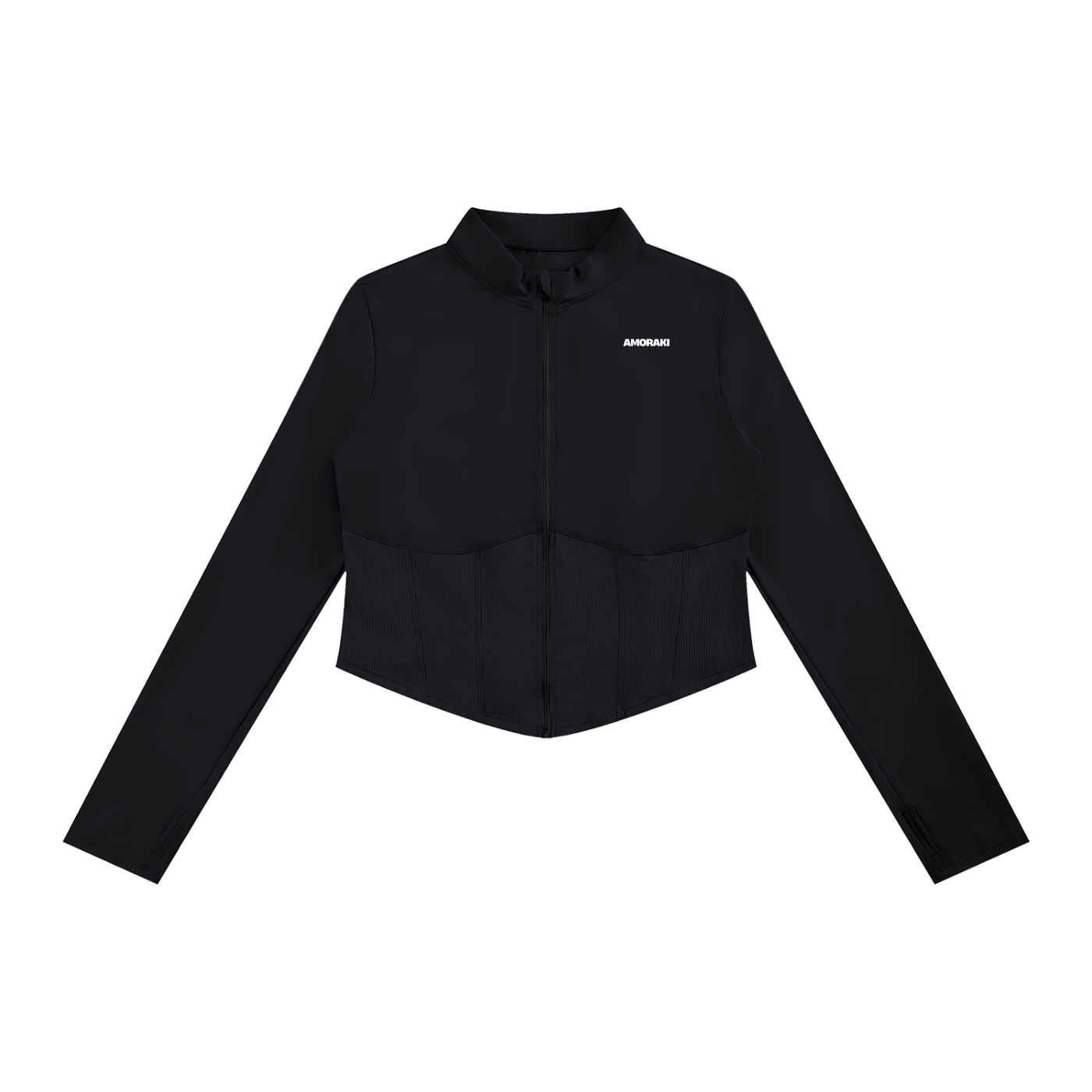 AMORAKI WOMEN'S FULL-ZIP YOGA JACKET