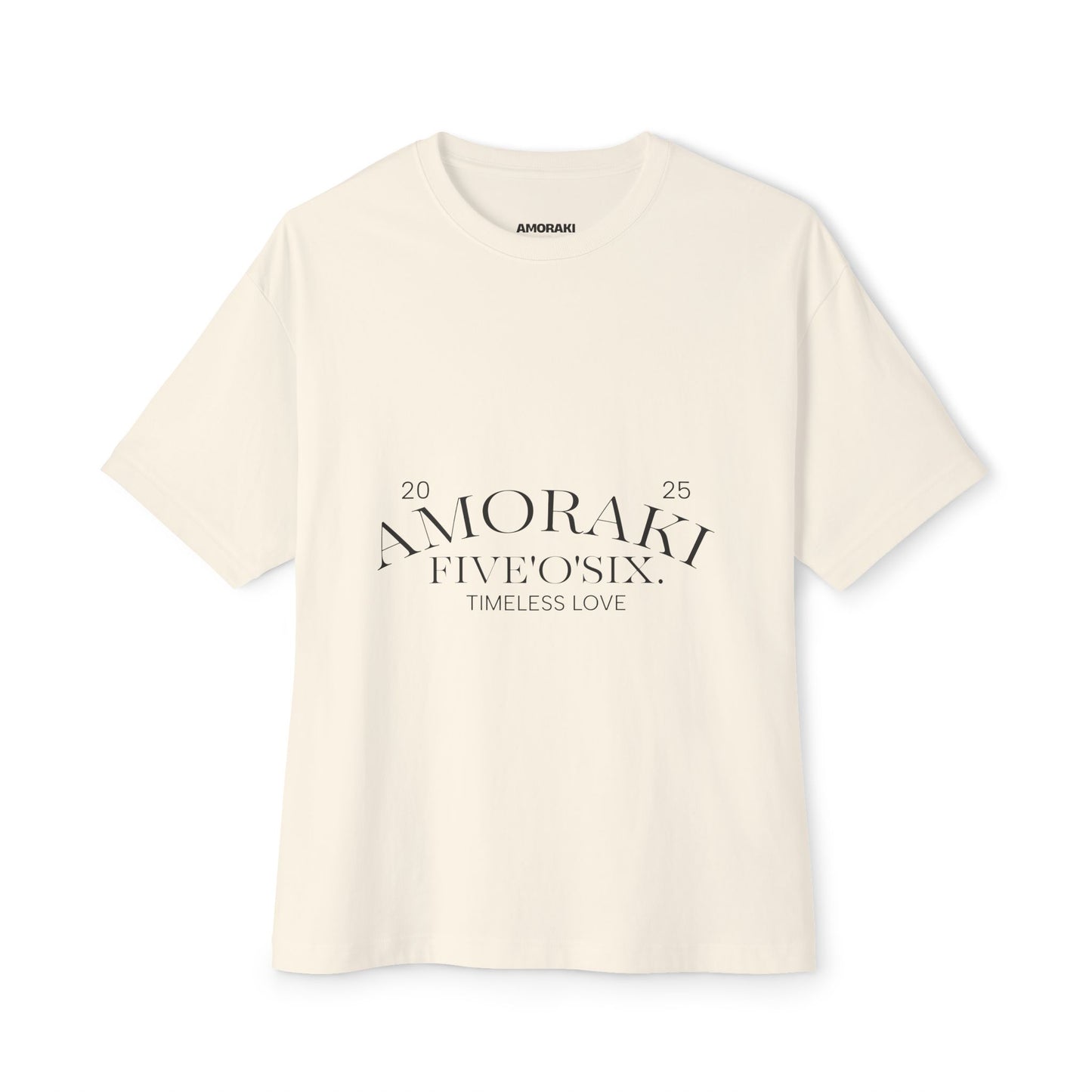 Unisex Oversized Tee with 'AMORAKI' Design | Casual Streetwear T-Shirt, Gifts for Friends, Everyday Wear, Summer Fashion, Relaxed Fit