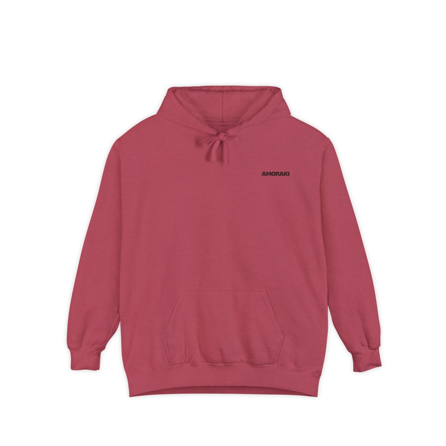 Unisex Garment-Dyed Hoodie with Floral Design, Cozy Hoodie, Casual Stylish Sweatshirt, Gift for Friends, Valentine’s Gift, Everyday Wear