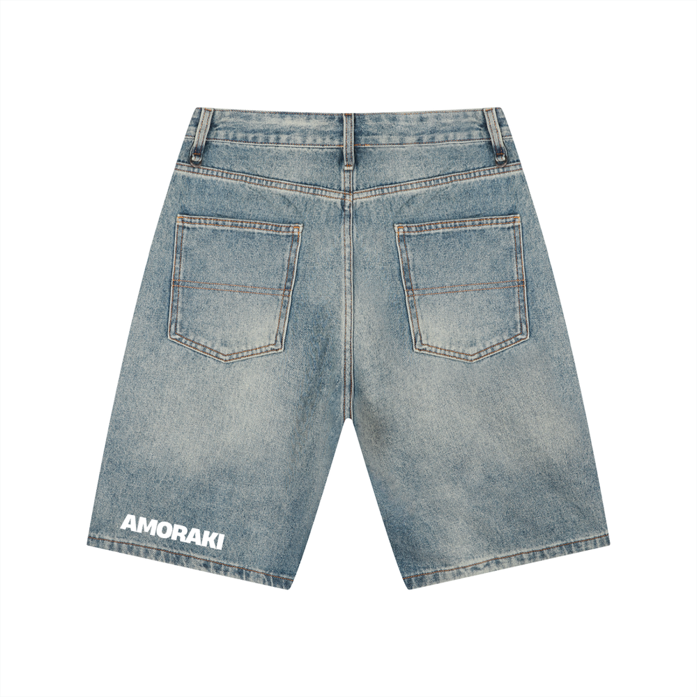 AMORAKI VINTAGE DEMIN SHORTS