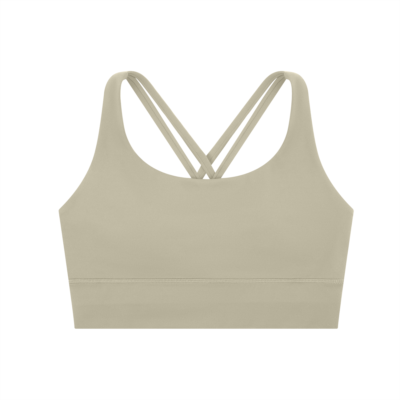 AMORAKI WOMEN'S CRISS-CROSS SPORTS BRA