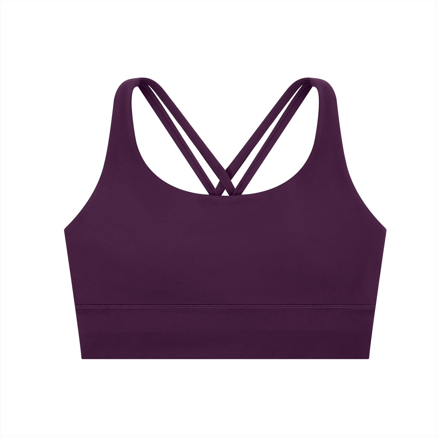 AMORAKI WOMEN'S CRISS-CROSS SPORTS BRA