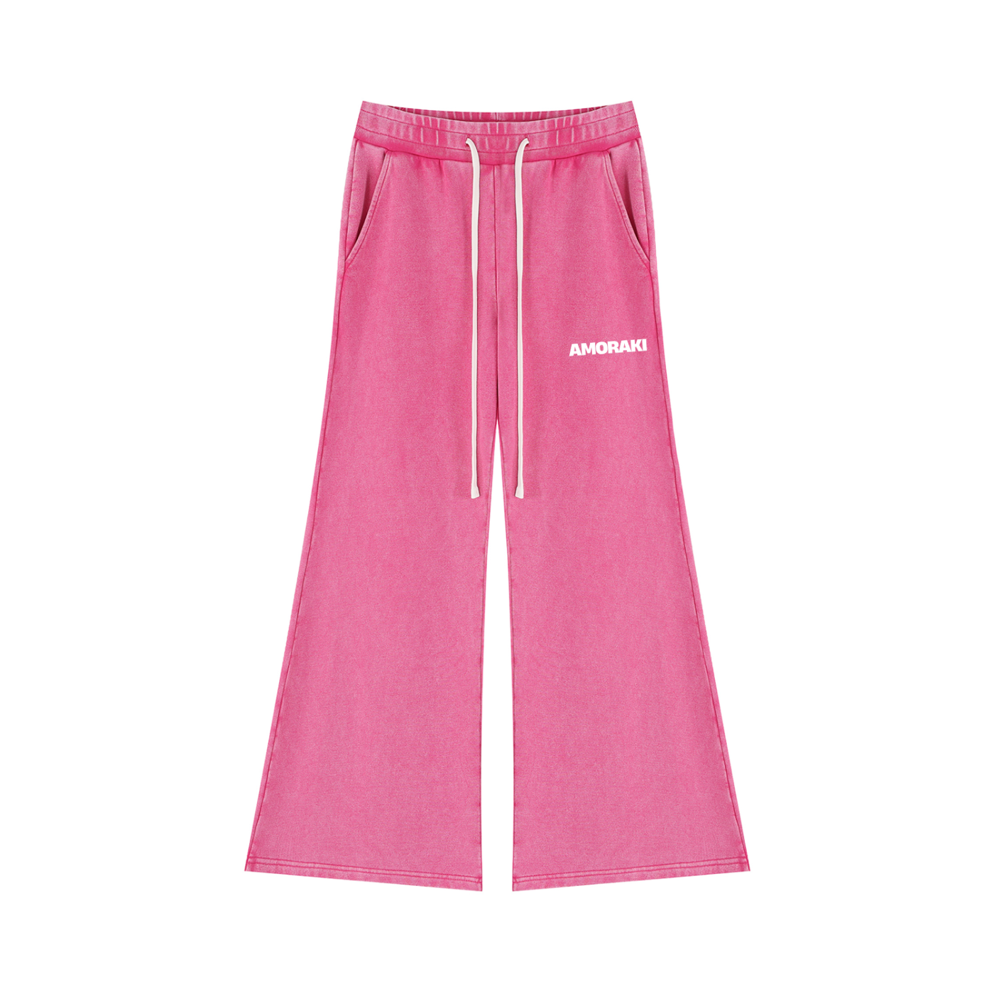 AMORAKI WASH FLARED LEG SWEATPANTS