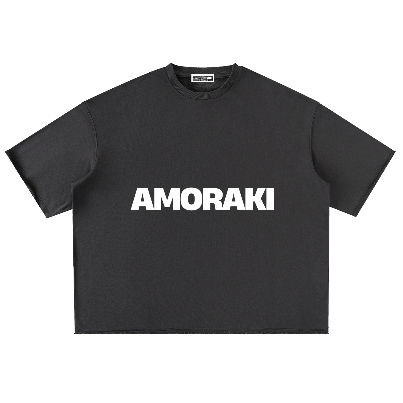 AMORAKI WASHED HALF SLEEVE TEE