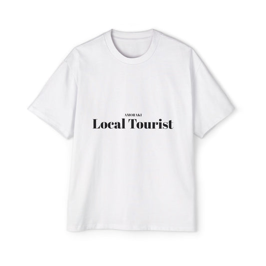 Men's Heavy Oversized Tee - Local Tourist Graphic Tee
