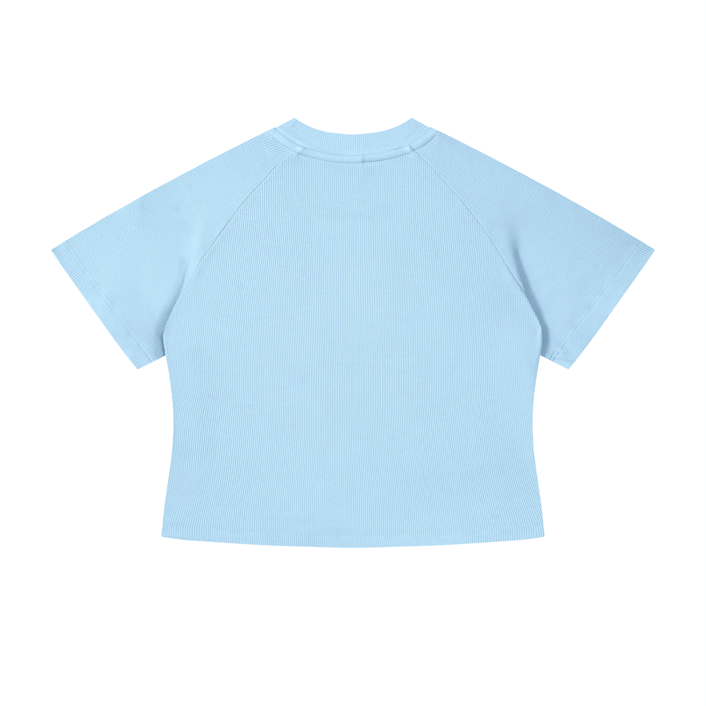 AMORAKI WOMEN'S MINERAL WASH CROP TEE