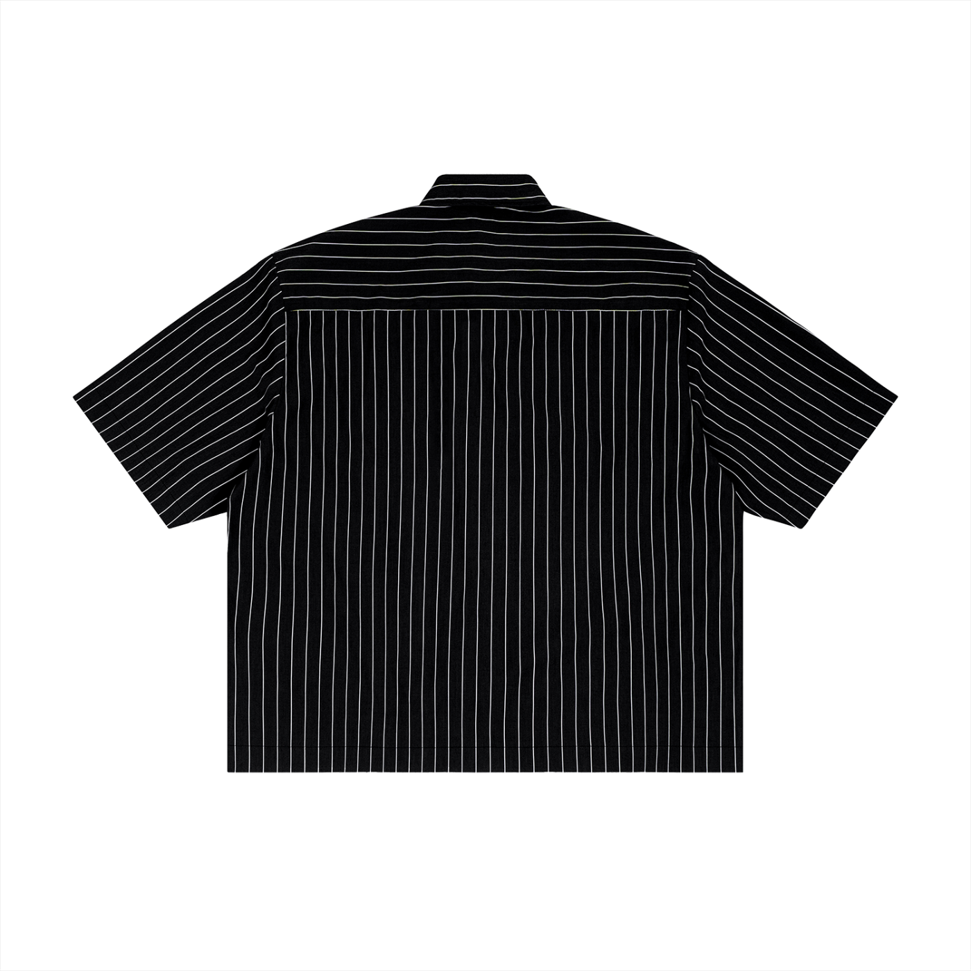 AMORAKI UNISEX STRIPED BOXY SHIRT
