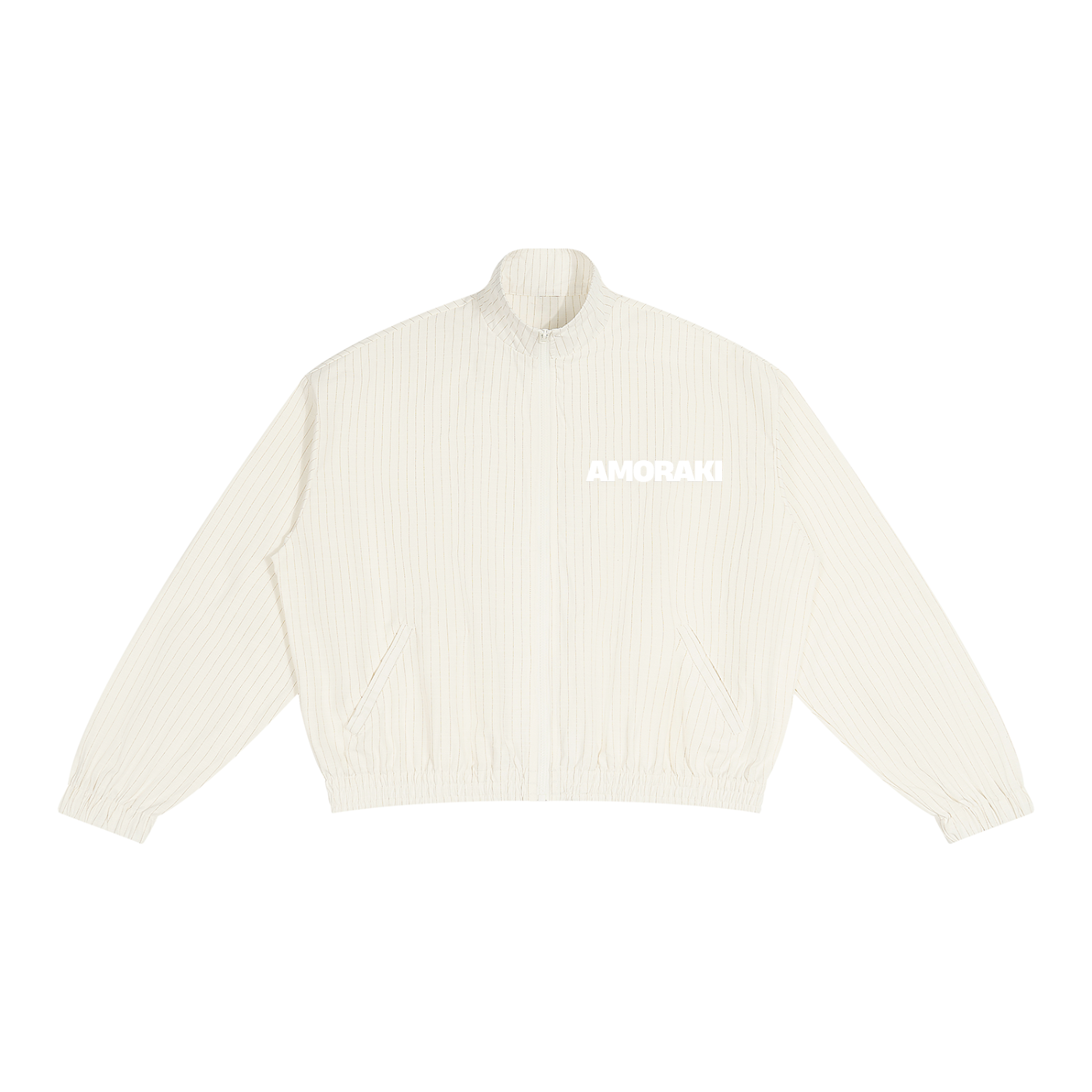 AMORAKI STRIPED TRACK JACKET