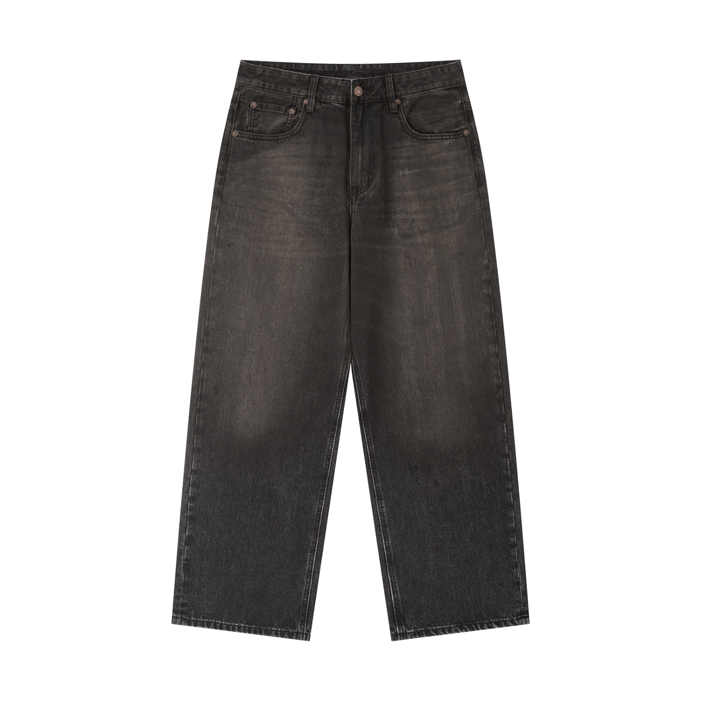 AMORAKI MEN'S BLACK JEANS