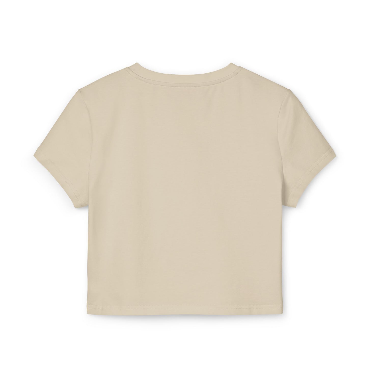 Floral Embroidered Women's Baby Tee - Casual Summer Style
