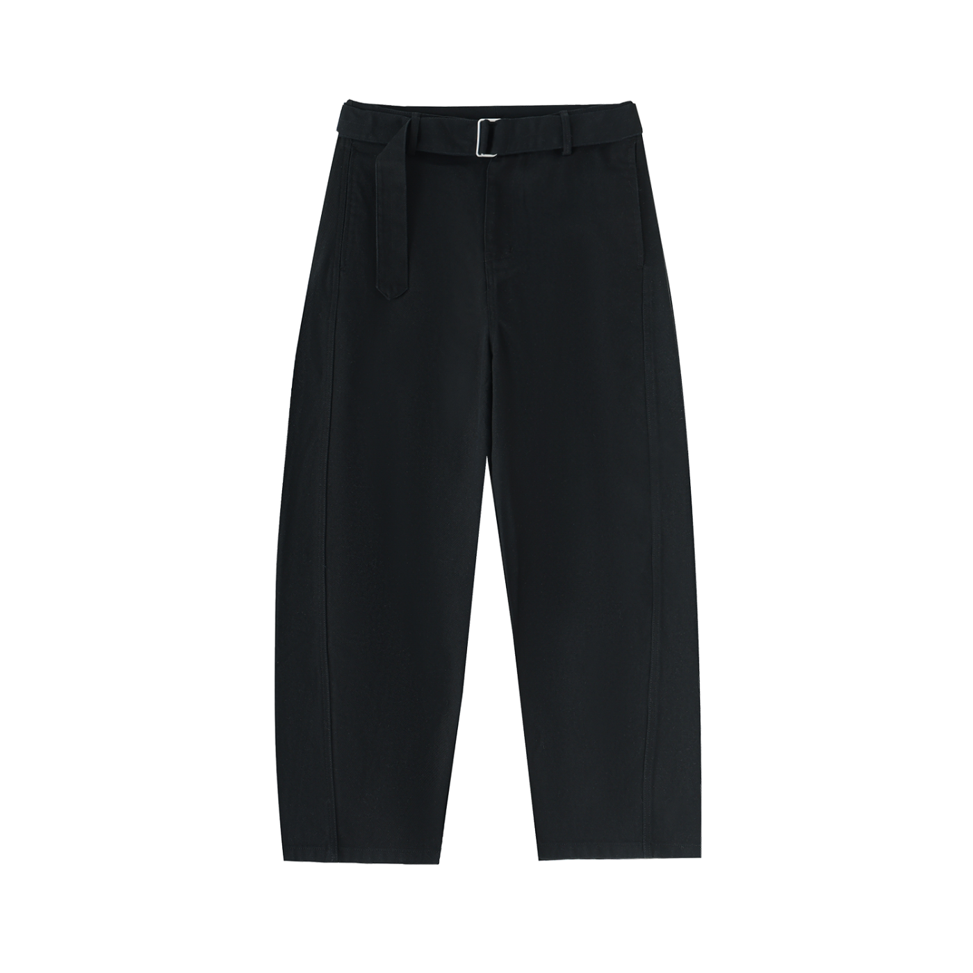AMORAKI WOMEN'S BARREL LEG CHINO PANTS
