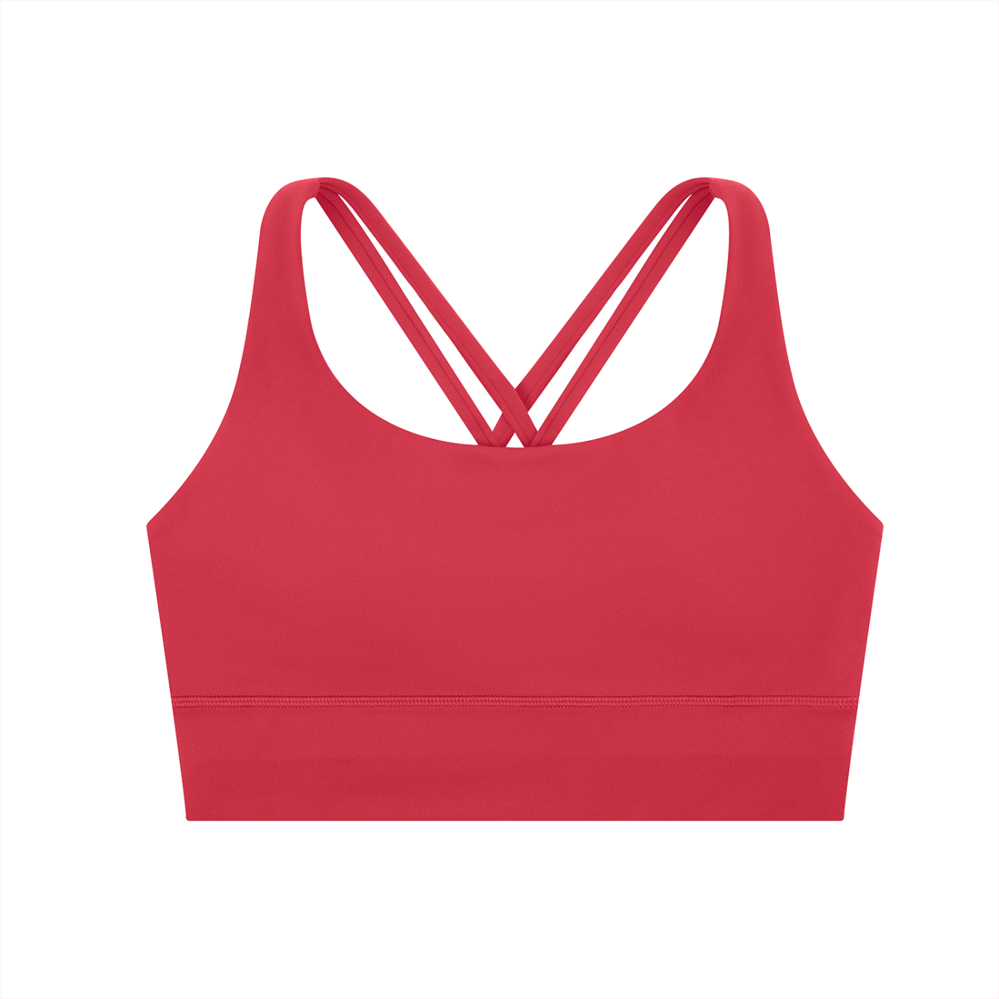 AMORAKI WOMEN'S CRISS-CROSS SPORTS BRA