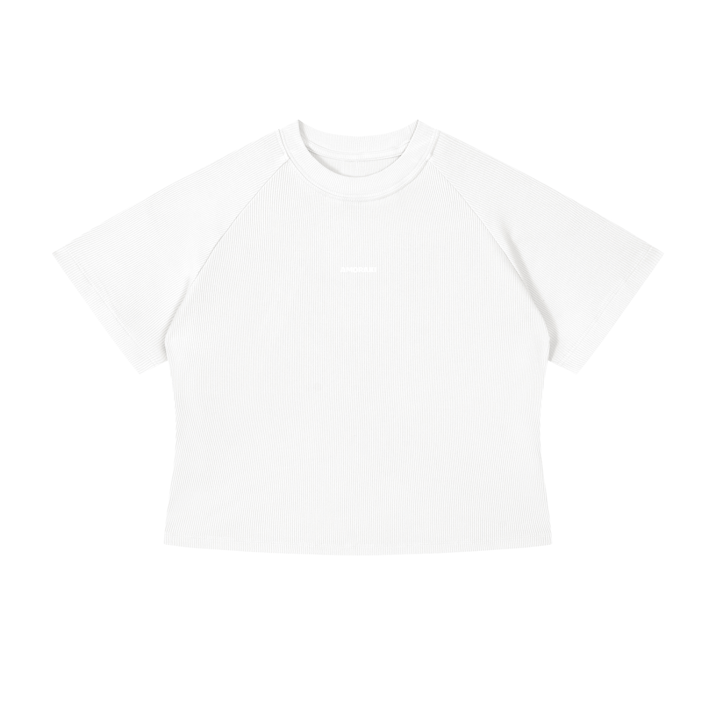 AMORAKI WOMEN'S MINERAL WASH CROP TEE