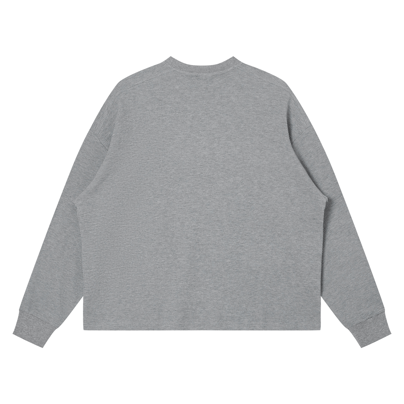 AMORAKI WAFFLE BOXY LONG SLEEVE