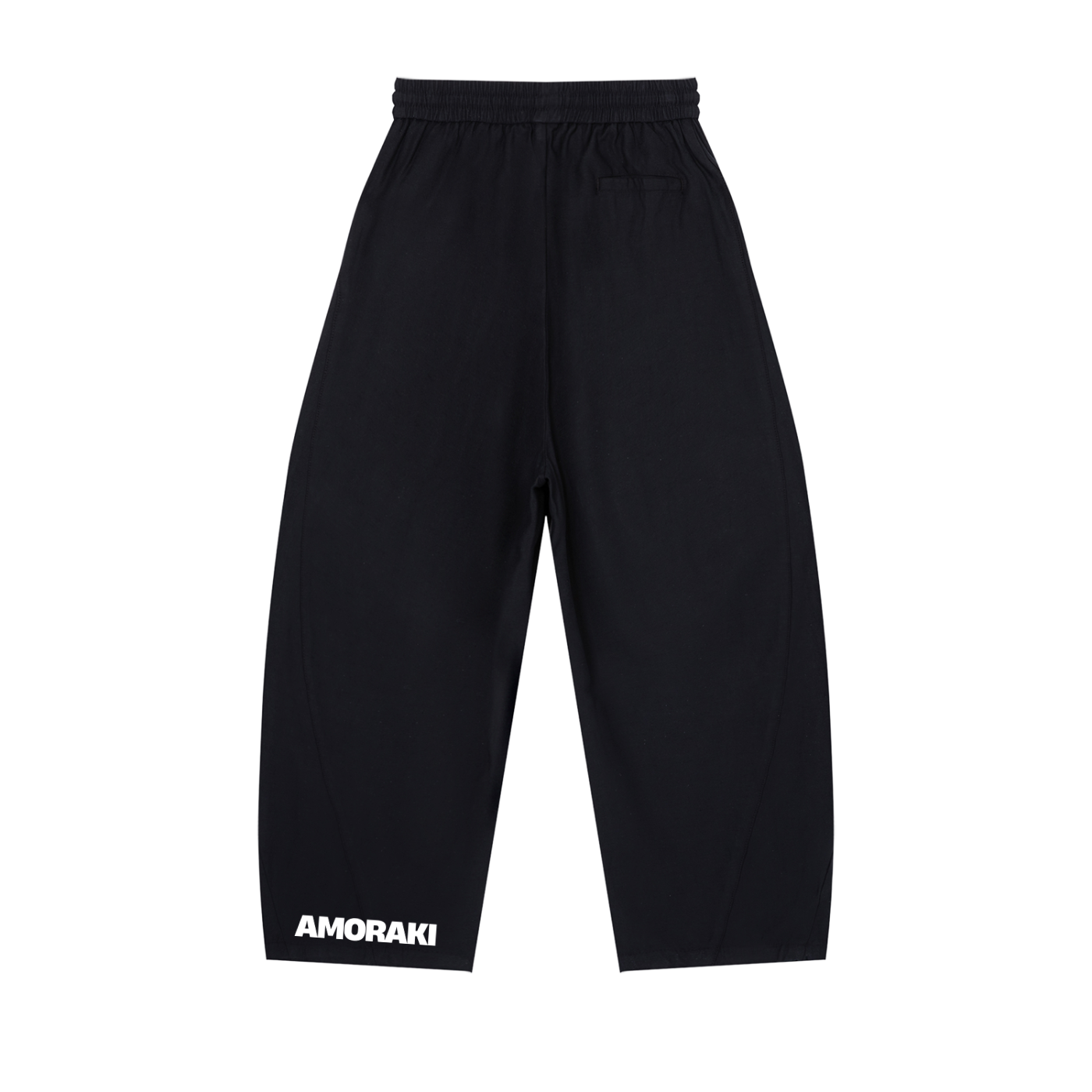 AMORAKI WIDE LEG DRAWSTRING PANTS