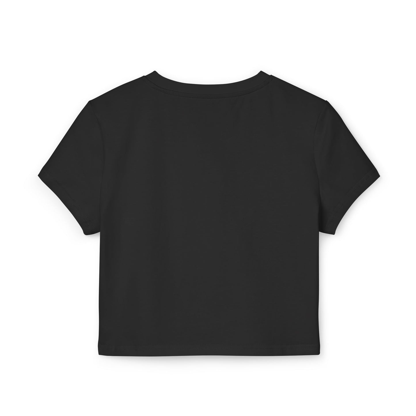 Floral Embroidered Women's Baby Tee - Casual Summer Style