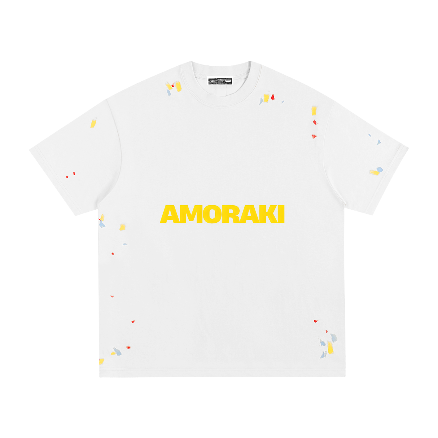 AMORAKI PAINT SPLATTER TEE