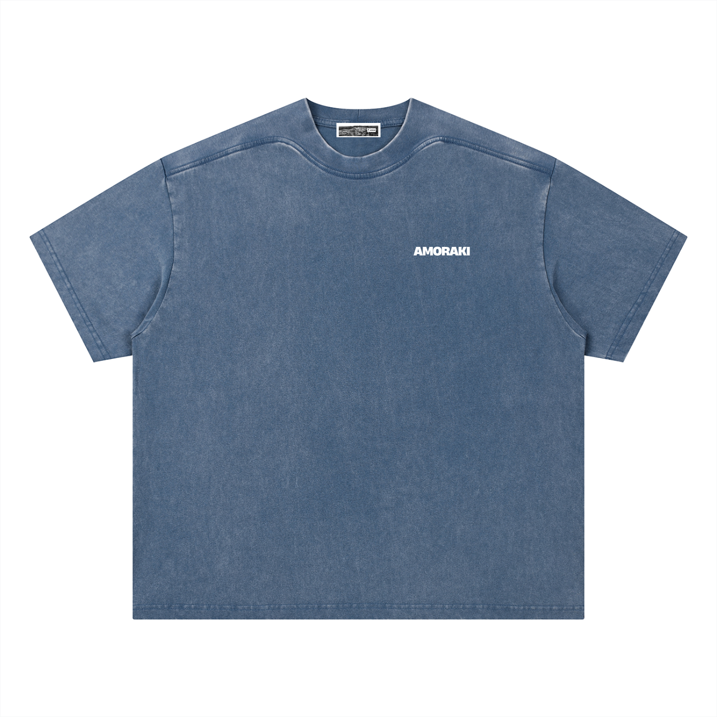 AMORAKI VINTAGE WASH BOXY TEE