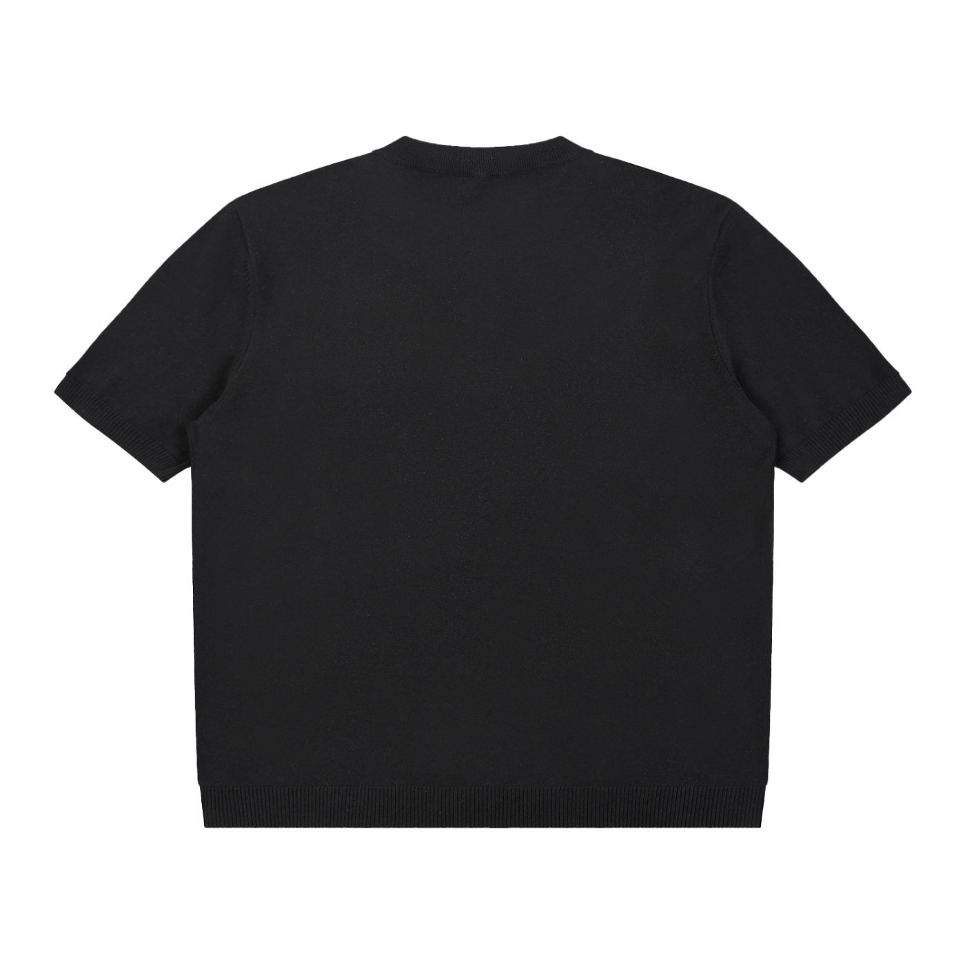 AMORAKI COTTON KNIT HENLEY TEE