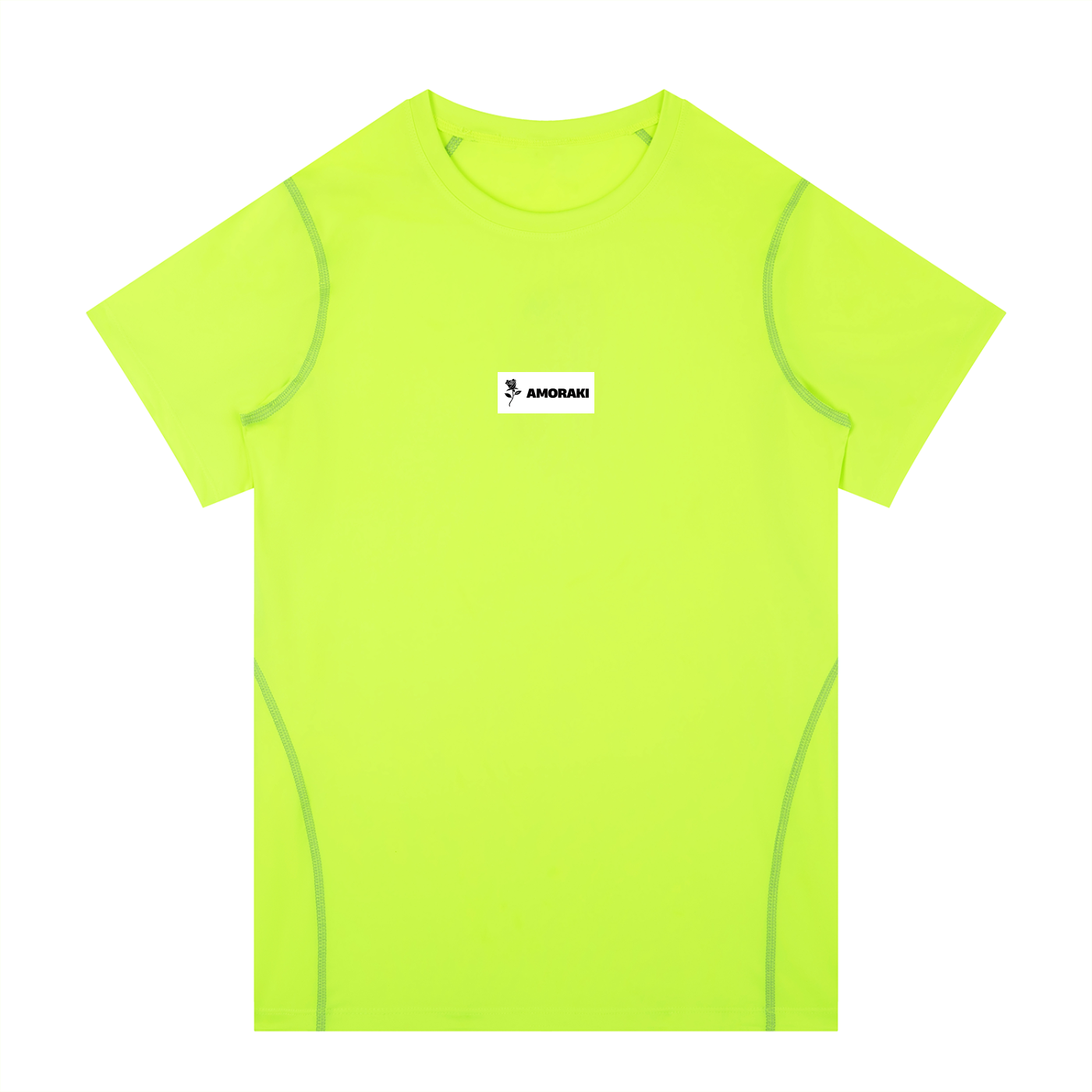 AMORAKI MEN'S CONTRAST STITCH SPORT TEE