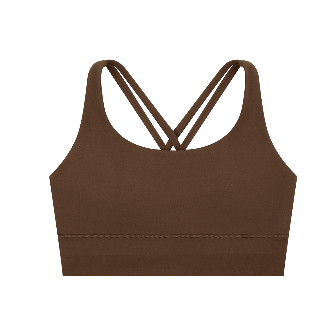 AMORAKI WOMEN'S CRISS-CROSS SPORTS BRA
