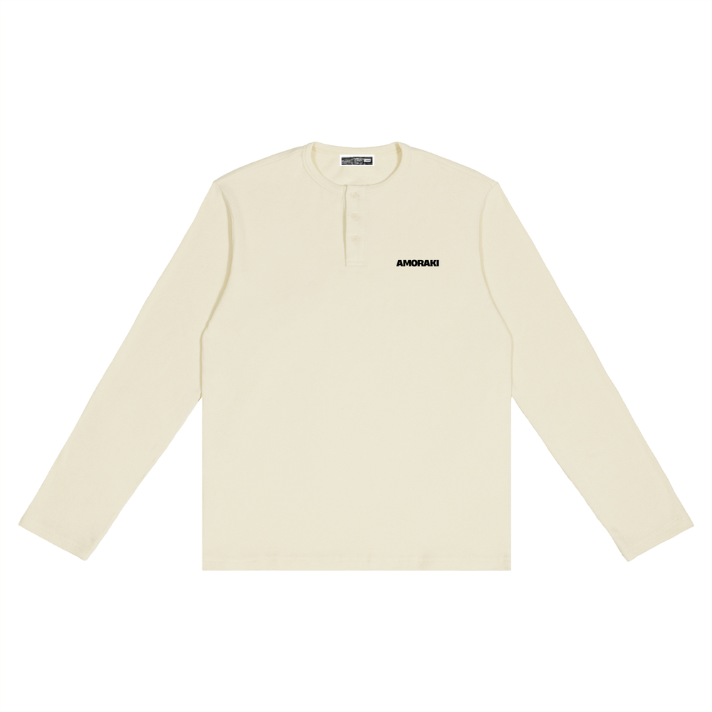 AMORAKI HENLEY LONG SLEEVE