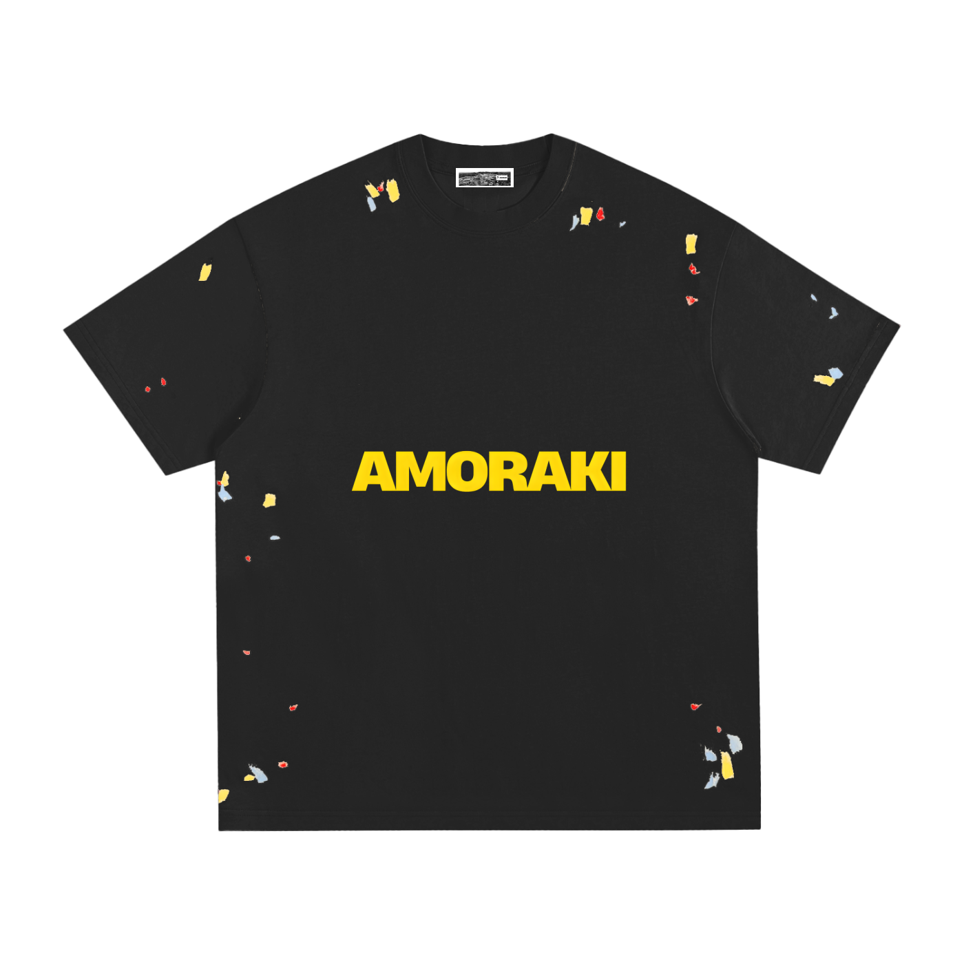 AMORAKI PAINT SPLATTER TEE