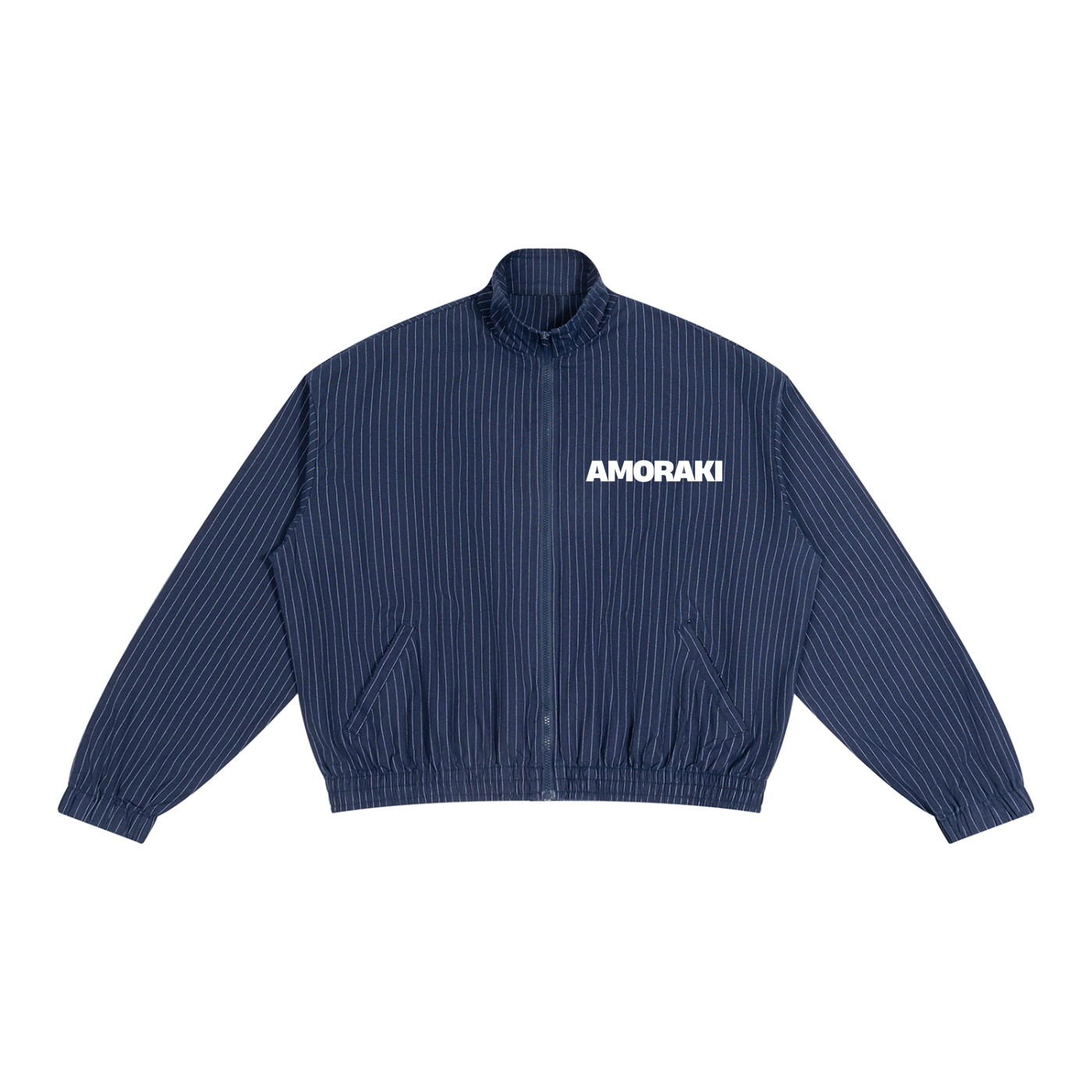 AMORAKI STRIPED TRACK JACKET