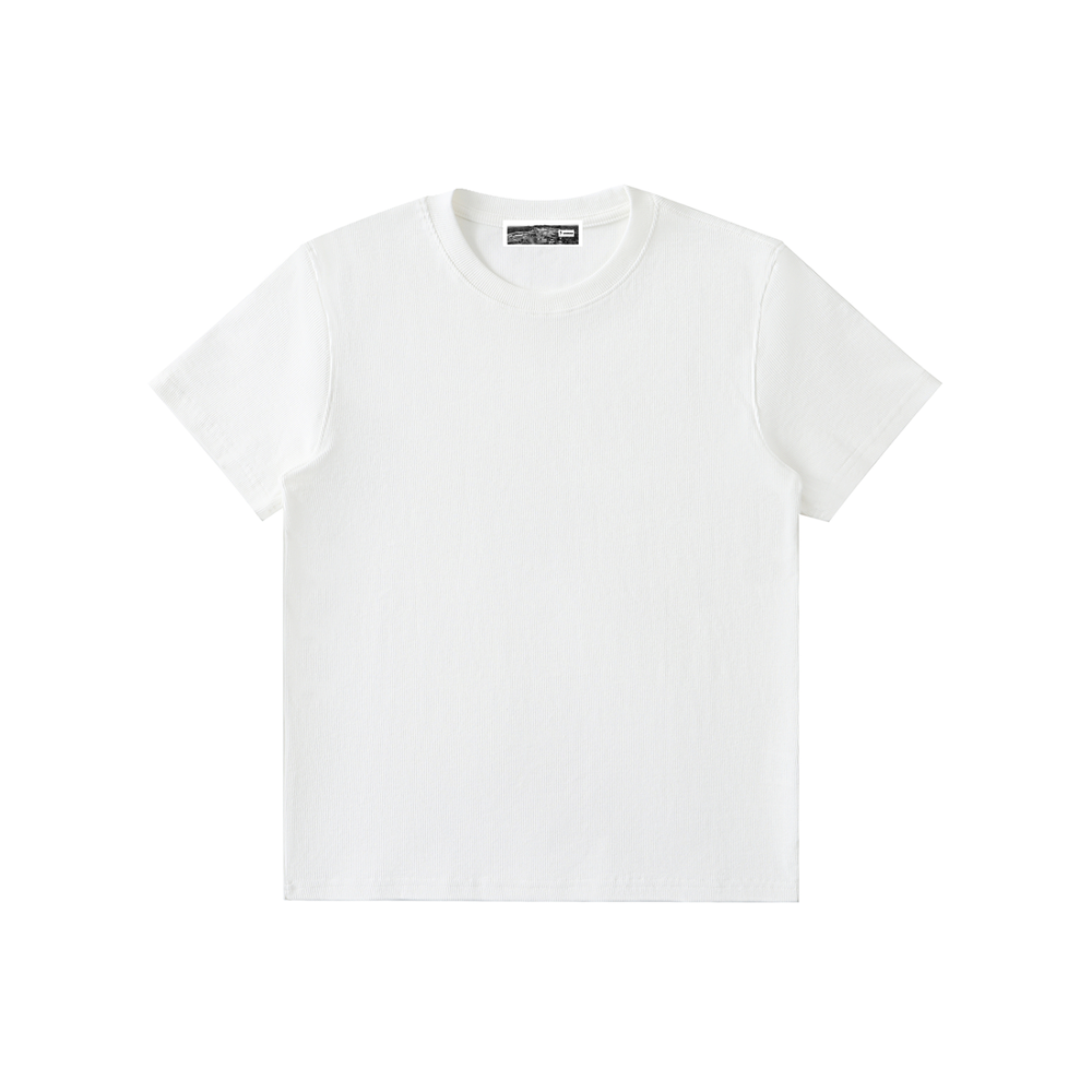 AMORAKI MEN'S RIBBED CROP TOP
