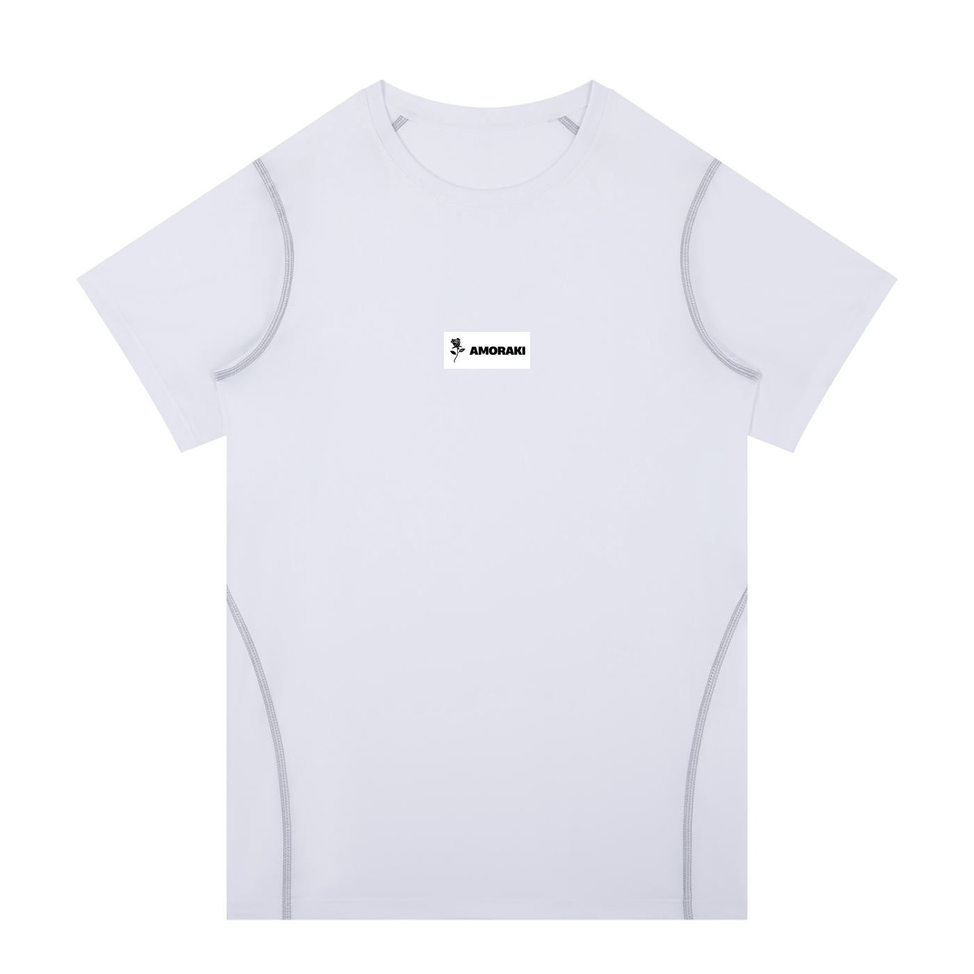 AMORAKI MEN'S CONTRAST STITCH SPORT TEE