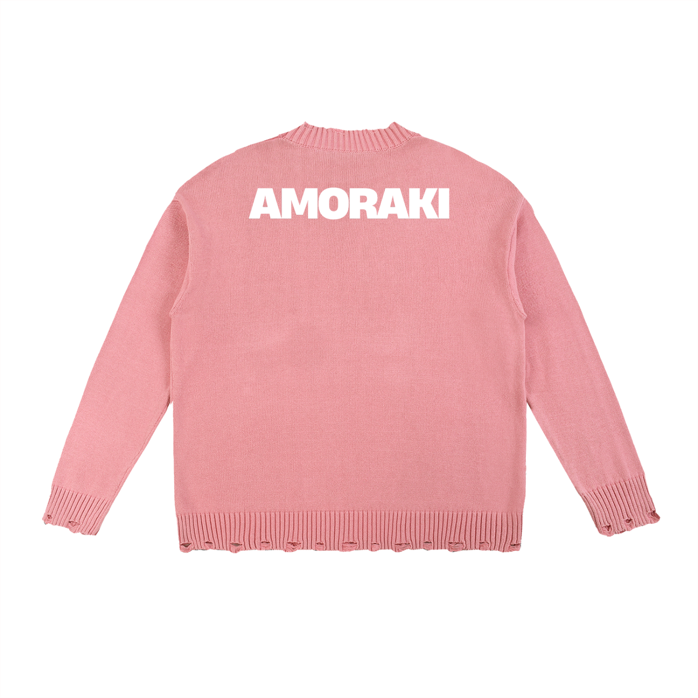 AMORAKI VINTAGE DISTRESSED SWEATER