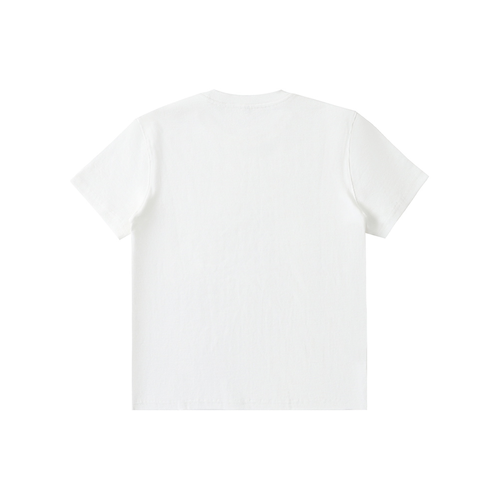 AMORAKI MEN'S RIBBED CROP TOP