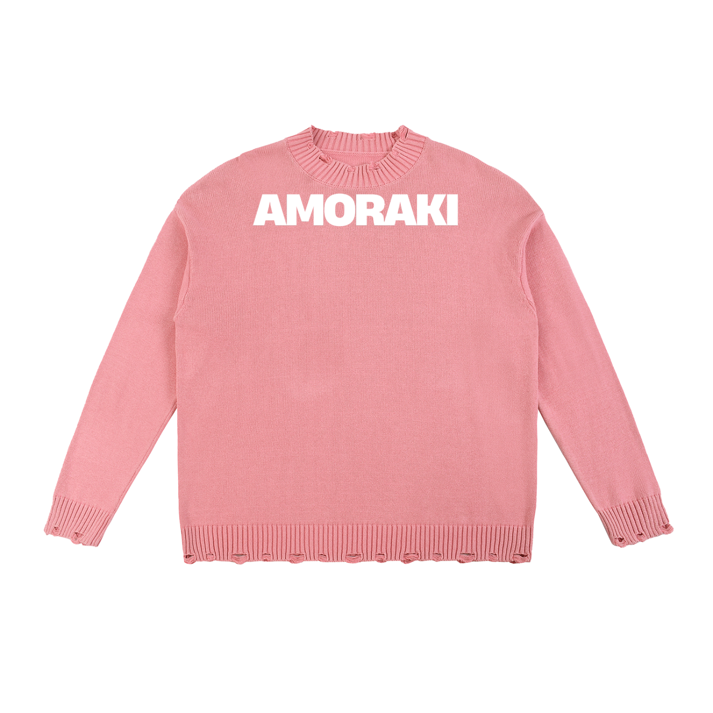 AMORAKI VINTAGE DISTRESSED SWEATER
