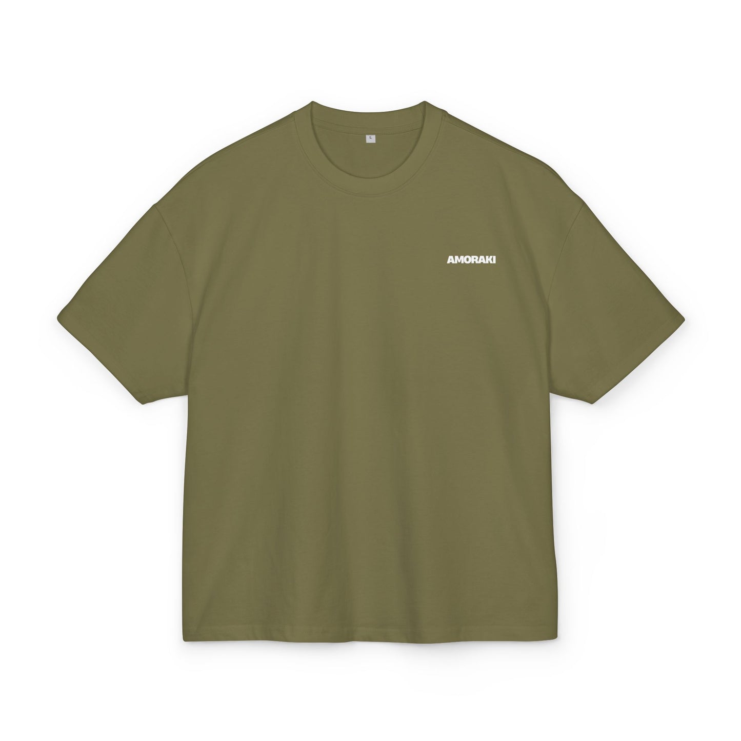 Unisex Heavy Cotton Box Tee with 'AMORAKI 506' Design - Casual Streetwear