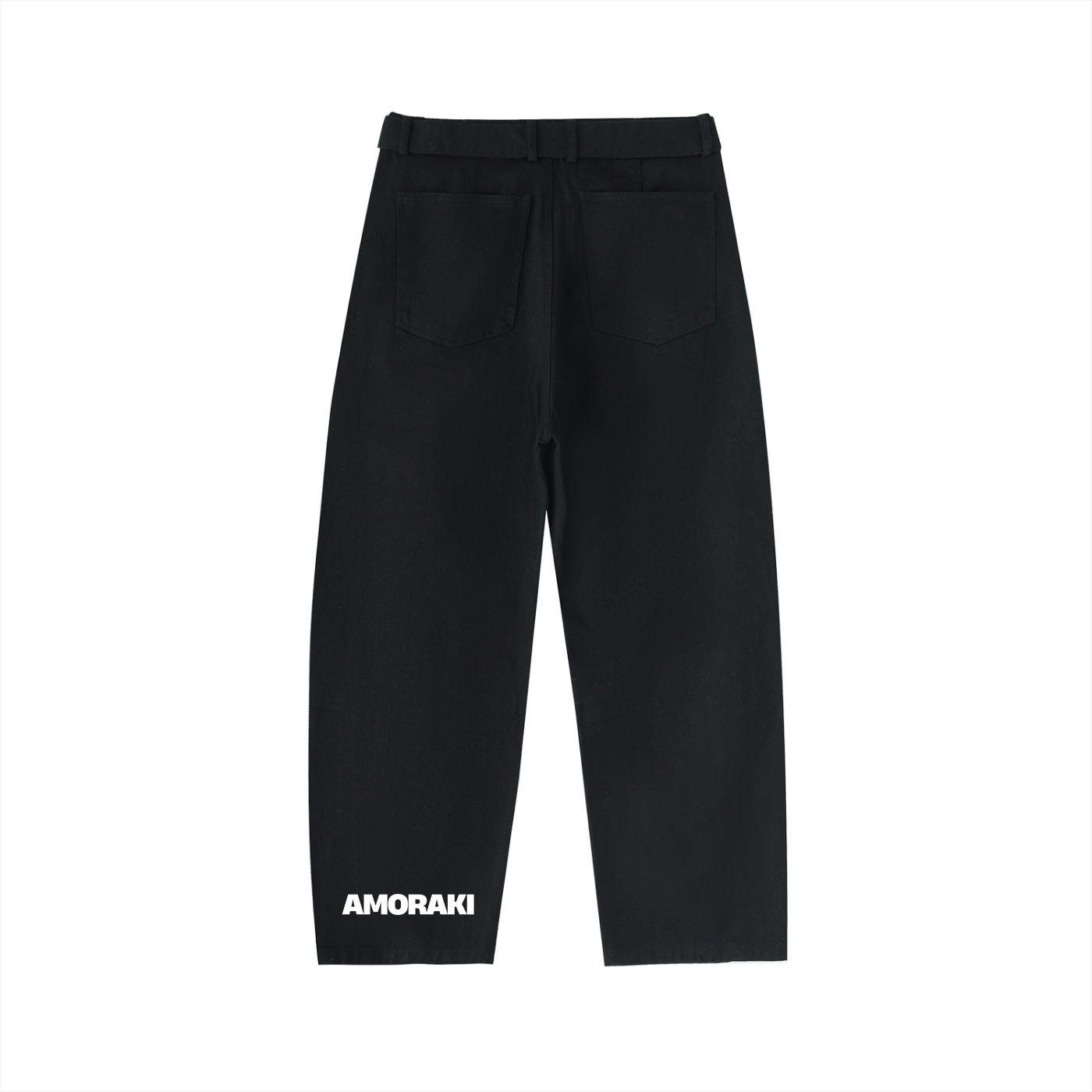 AMORAKI WOMEN'S BARREL LEG CHINO PANTS