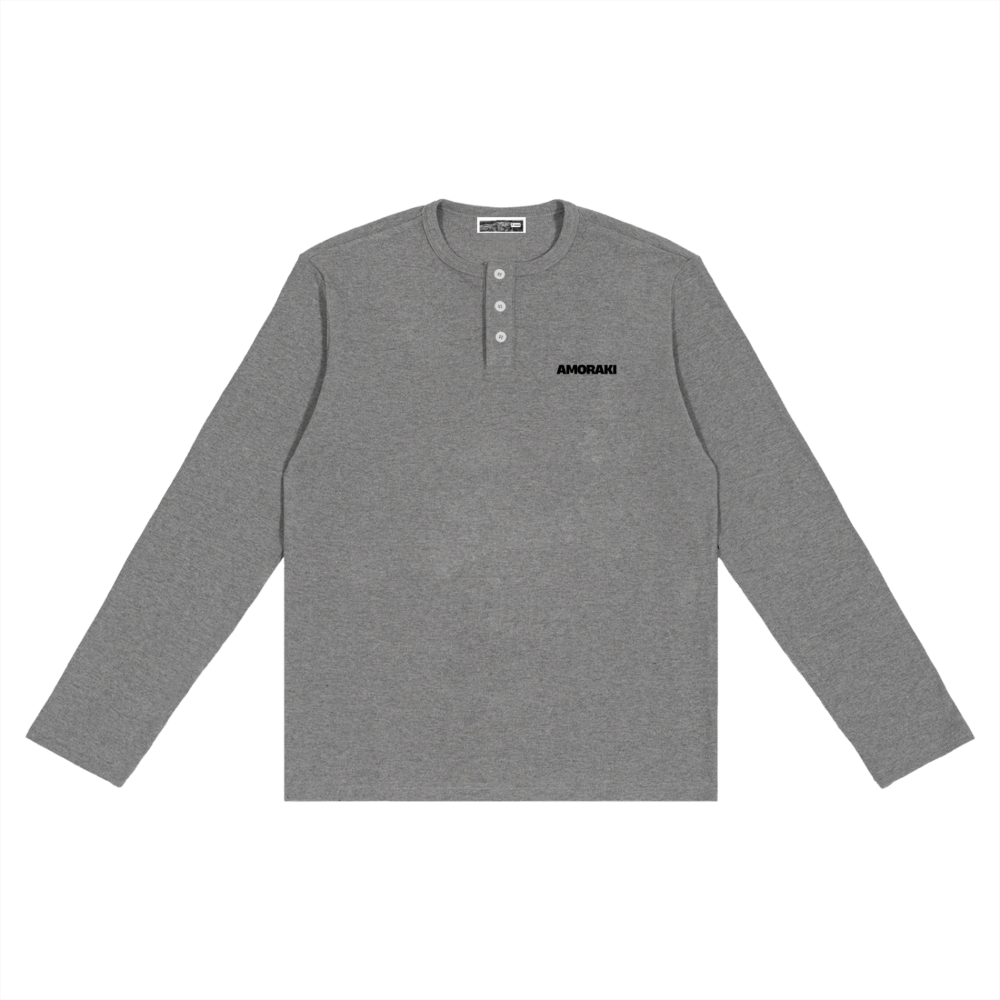 AMORAKI HENLEY LONG SLEEVE