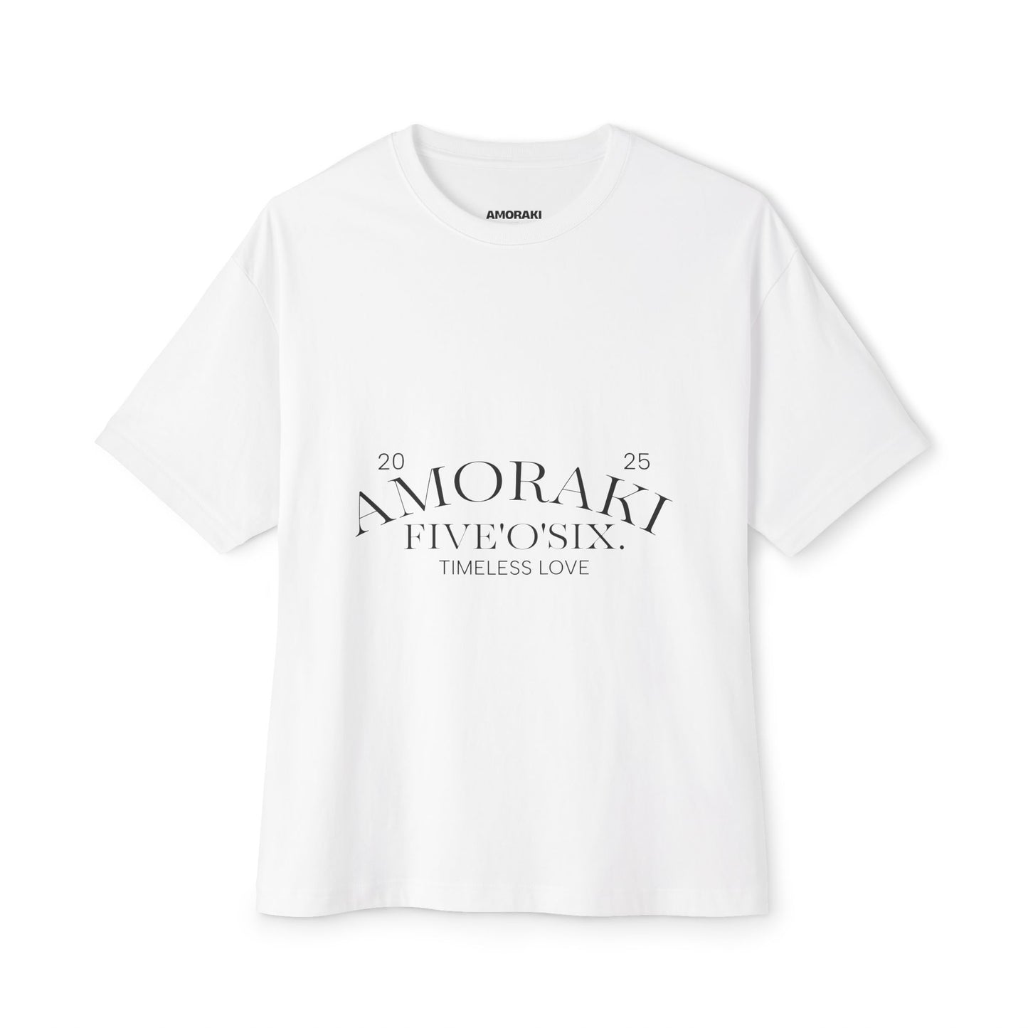 Unisex Oversized Tee with 'AMORAKI' Design | Casual Streetwear T-Shirt, Gifts for Friends, Everyday Wear, Summer Fashion, Relaxed Fit