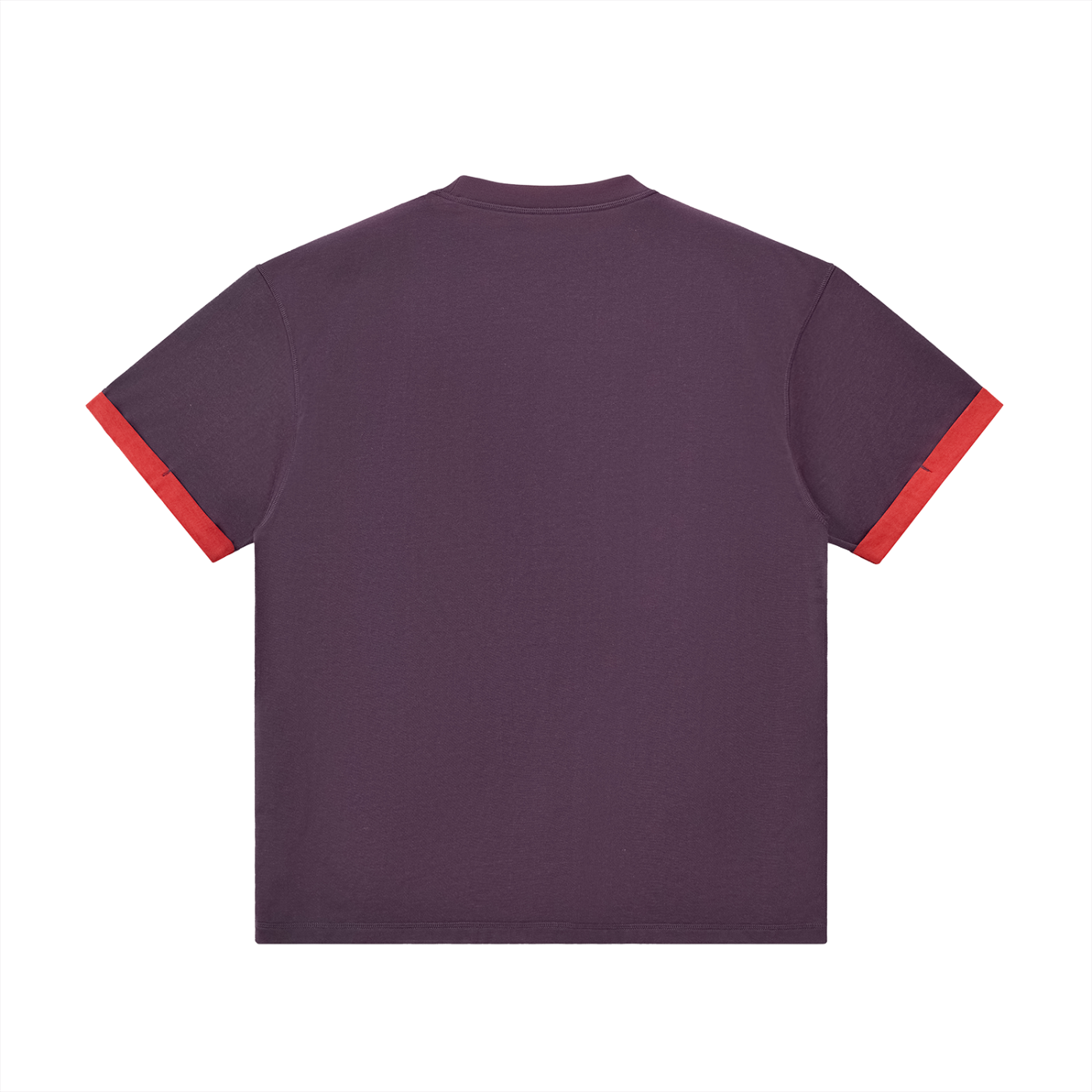 AMORAKI CONTRAST CUFF TEE