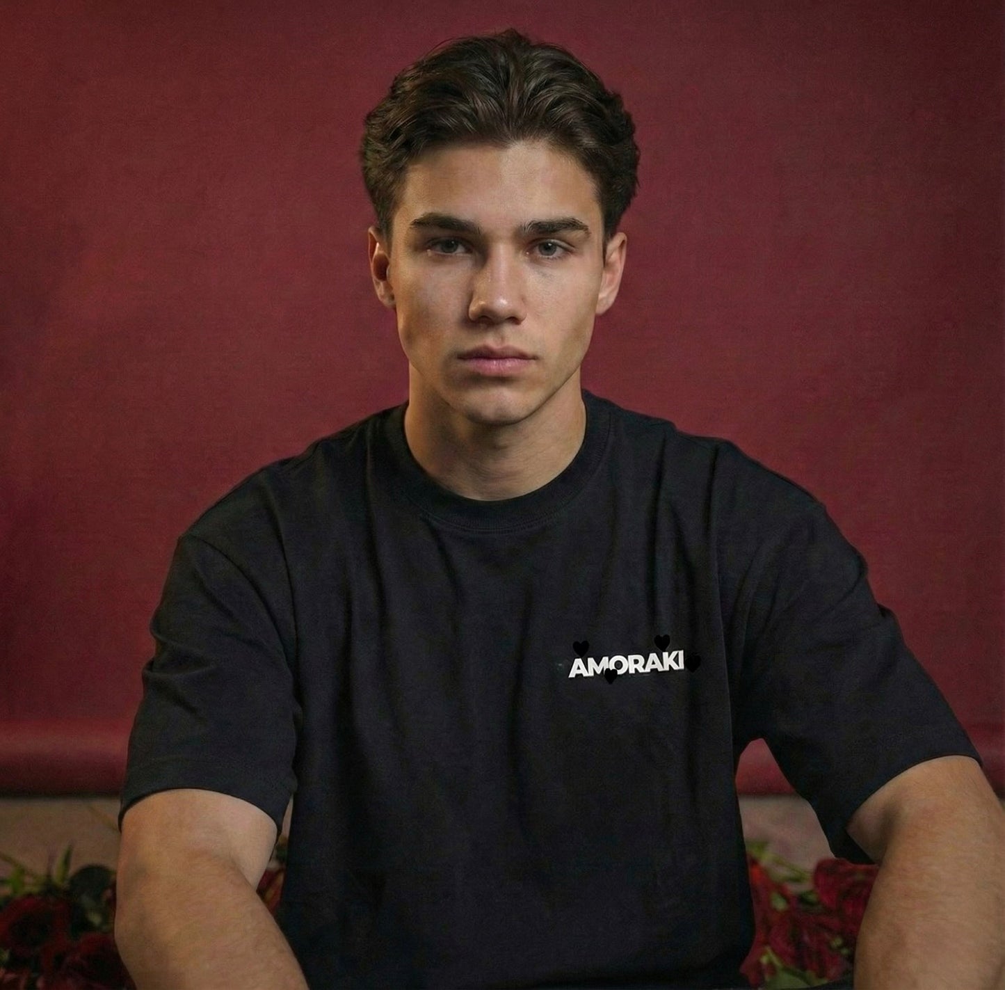 AMORAKI XOXO Collection Boxy Tee