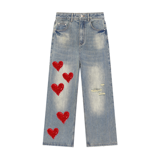 AMORAKI XOXO Vintage Jeans
