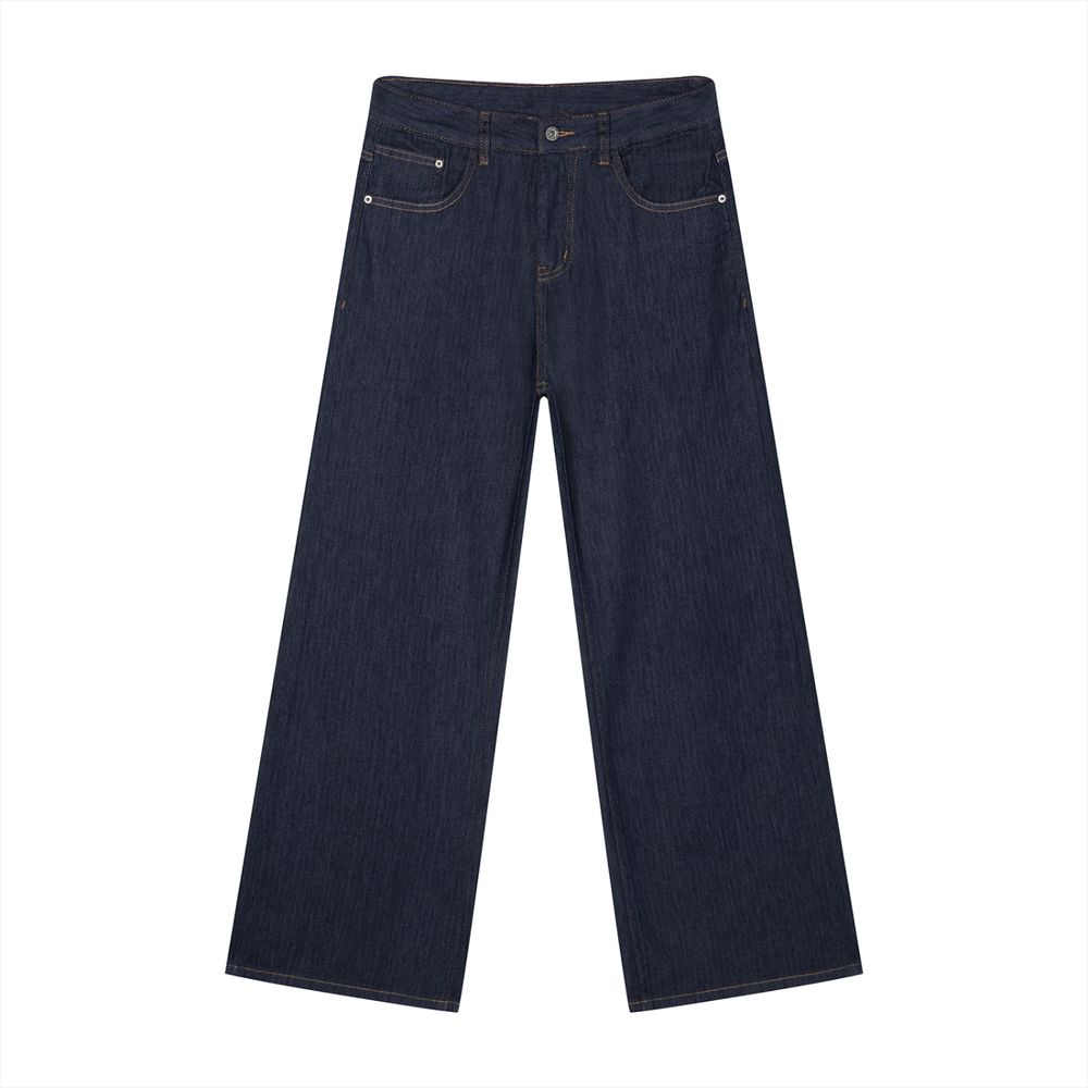AMORAKI RAW DENIM WIDE JEANS