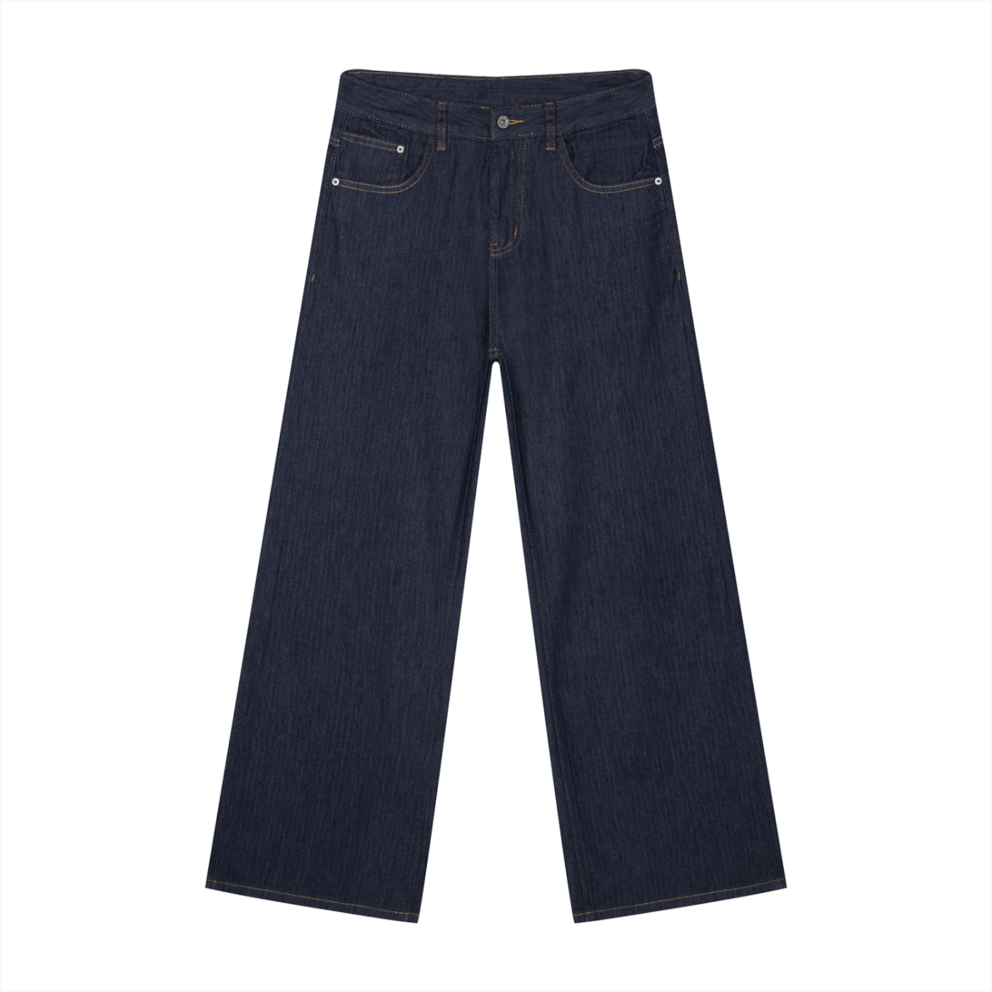 AMORAKI RAW DENIM WIDE JEANS