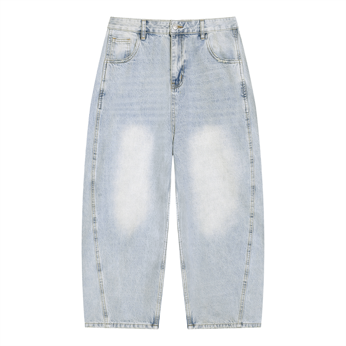 AMORAKI SUNFADE BARREL DENIM