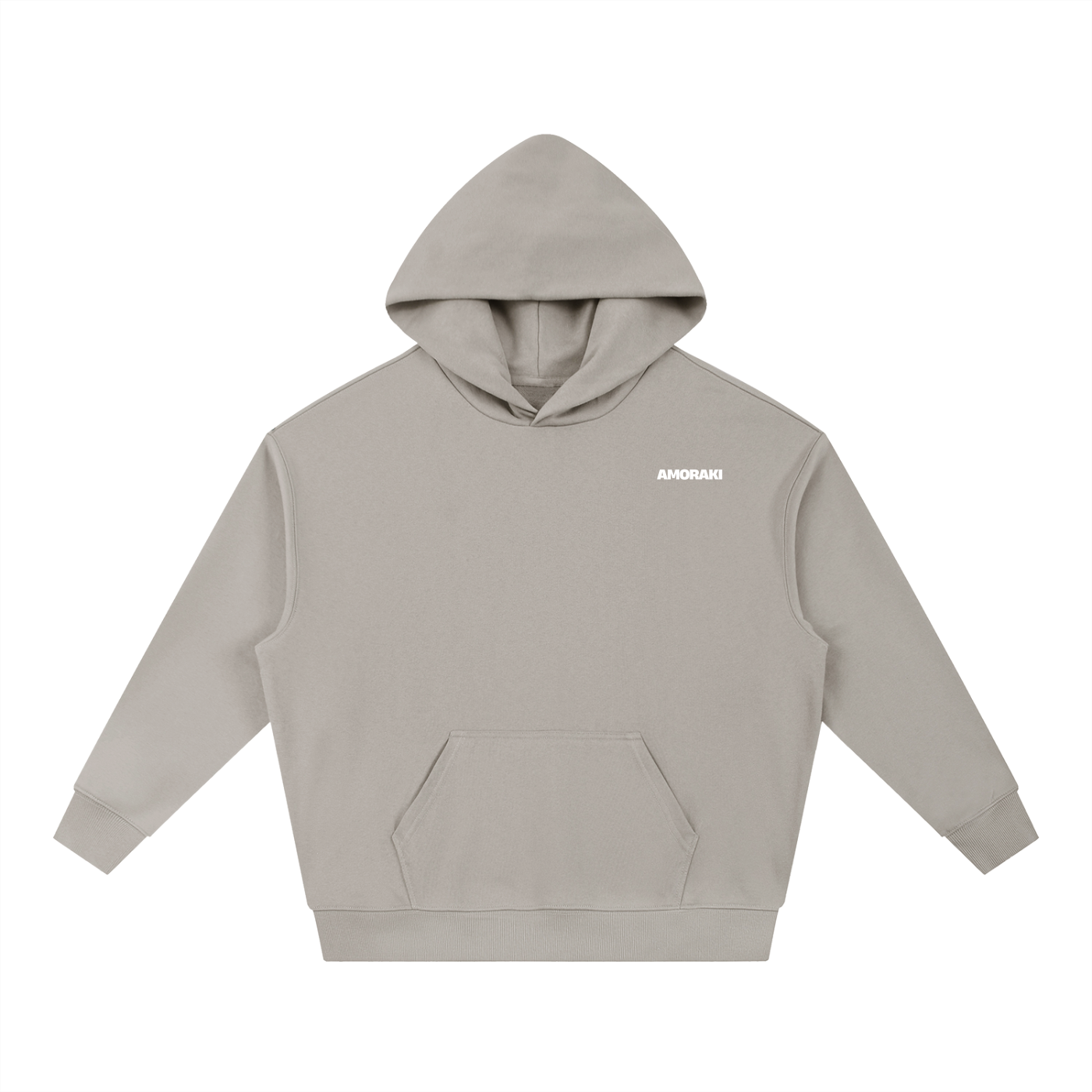 AMORAKI BACKSTAMP OVERSIZED HOODIE