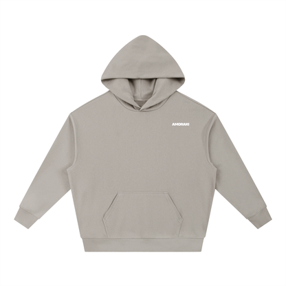 AMORAKI BACKSTAMP OVERSIZED HOODIE